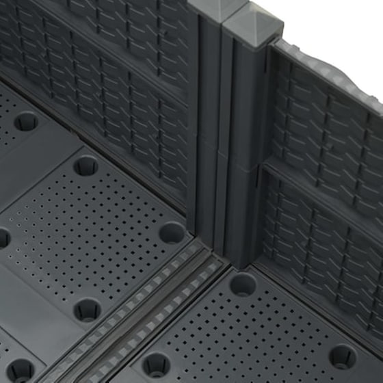 Vidaxl Ζαρντινιέρα 80 X 80 X 38 Εκ. Από Πολυπροπυλένιο image 4