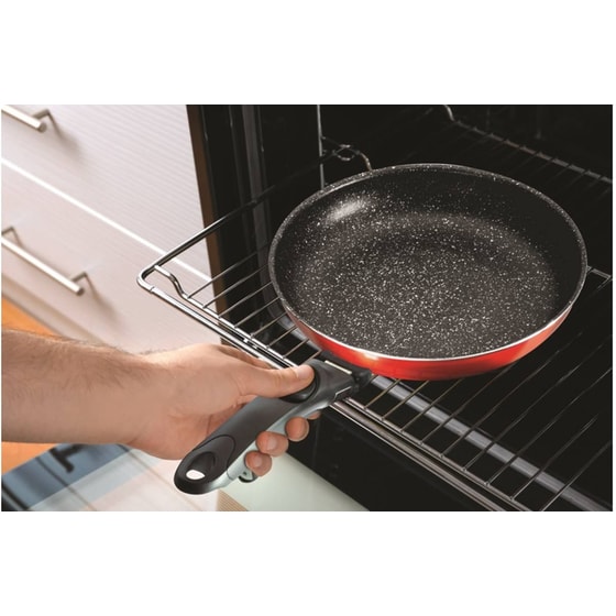 Σετ Μαγειρικά Σκεύη BERLINGER BH-1674 12 τμχ Κόκκινο image 4