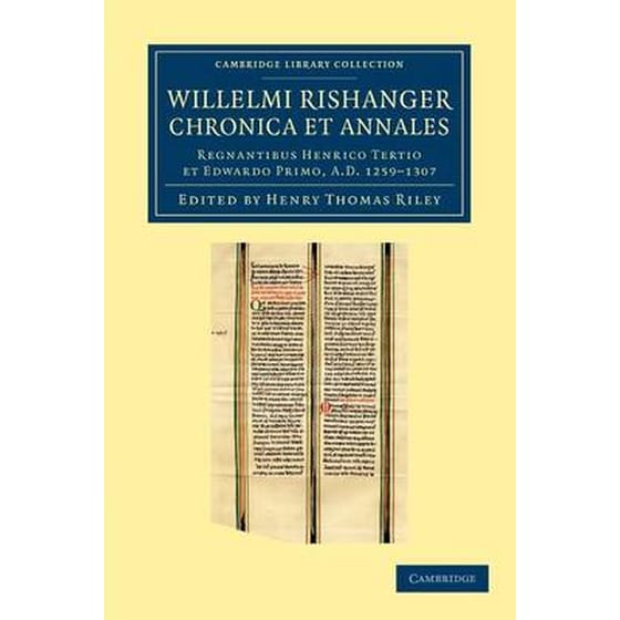 Willelmi Rishanger chronica et annales image 0