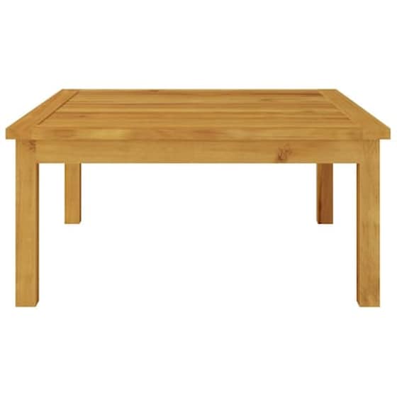 Σετ Σαλόνι Κήπου Vidaxl από Μασίφ Ξύλο Ακακίας με Μαξιλάρια 3 Τμχ - Λευκό image 4