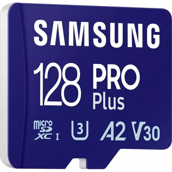 Samsung Pro Plus MicroSDXC 128 GB Class 10 U3 V30 με αντάπτορα image 2