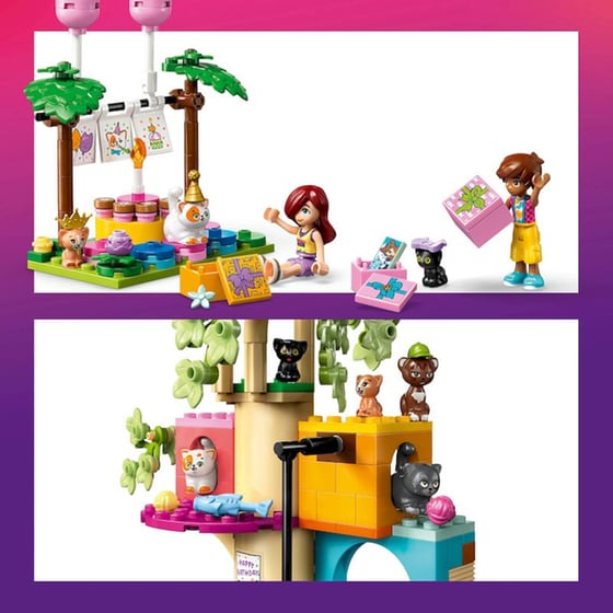 LEGO® Friends Πάρτι Γενεθλίων & Δεντρόσπιτο για Γάτες (42666) image 3