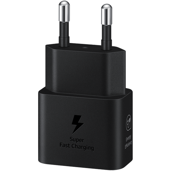 Φορτιστής Πρίζας Samsung Power Adapter USB-C 25W - Μαύρο image 1