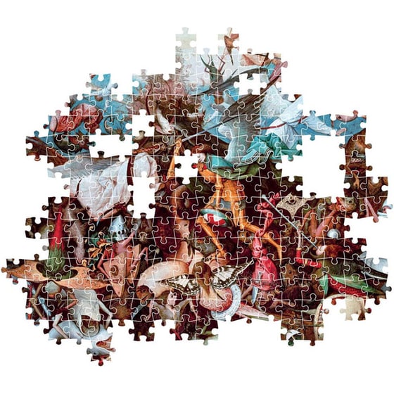 Παζλ Clementoni Museum Collection Bruegel: Η Πτώση των Επαναστατημένων Αγγέλων - Compact Box (1000 Κομμάτια) image 2