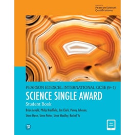 Pearson Edexcel International GCSE (9–1) Science Single Award