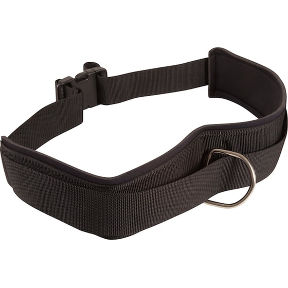 Ζώνη Μέσης Premium με 1 Δαχτυλίδι (D-ring) Amila 96965 για λάστιχα Random Direction Trainer από Νάιλον Μαύρο image 0