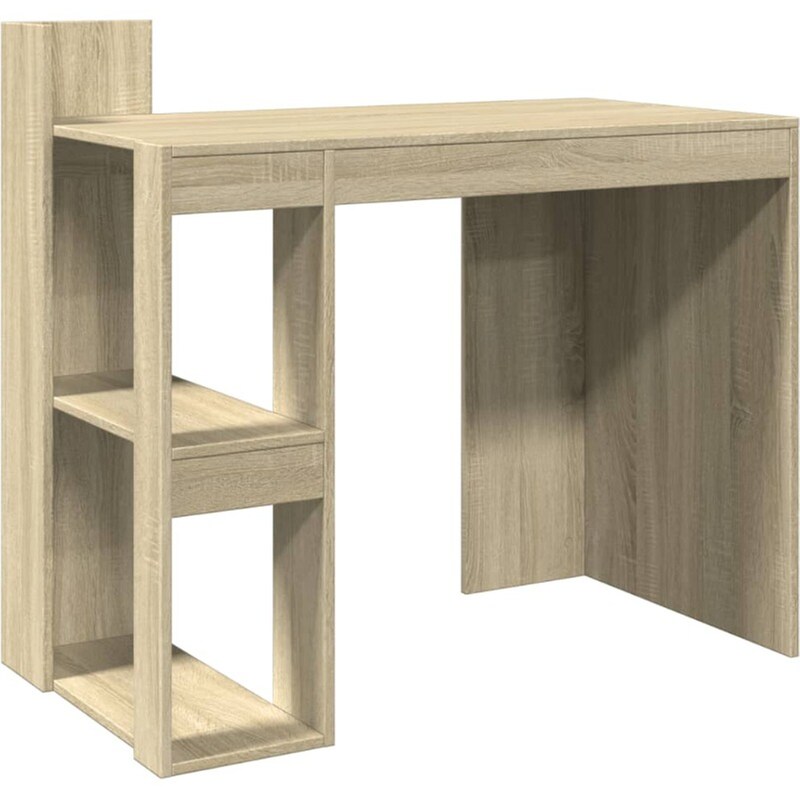 Γραφείο VidaXL από Επεξεργασμένο Ξύλο 103,5x56,5x94 cm - Sonoma Δρυς