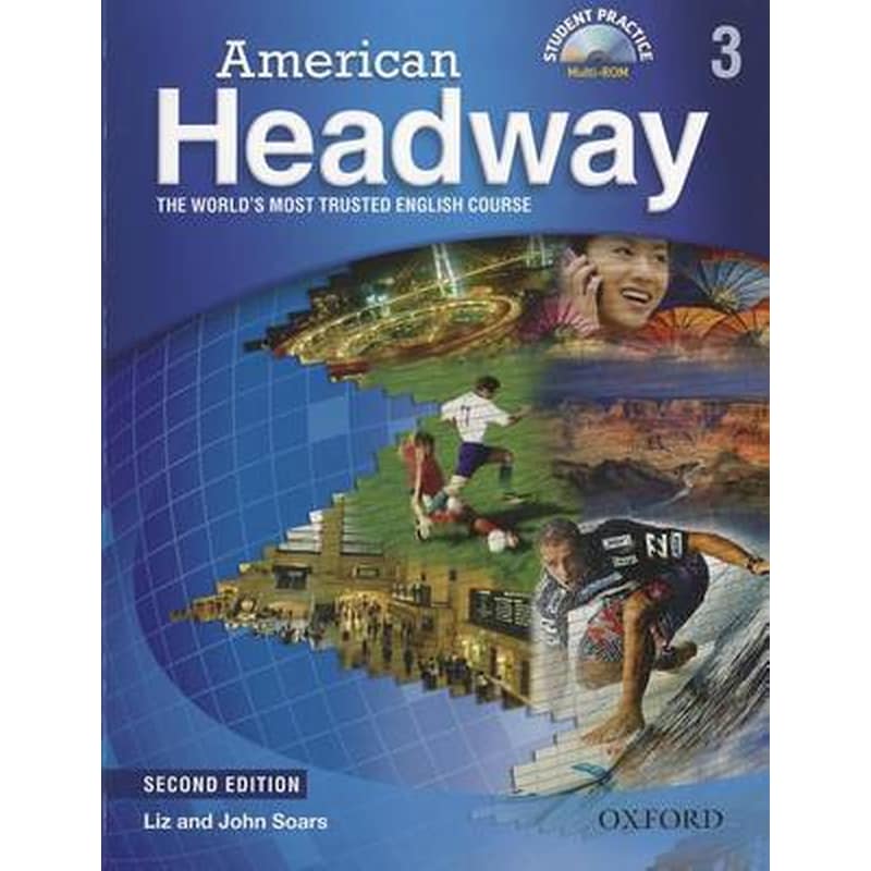 American Headway- Level 3- Student Book with Student Practice MultiROM