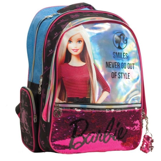 Τσάντα Πλάτης Gim Barbie&nbsp;Denim&nbsp;Fashion&nbsp;Gi Πολλών Θηκών image 0