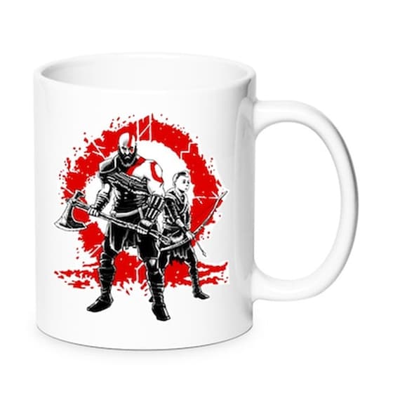 Κούπα God of War No7 Κεραμική 330 ml - Kratos image 0