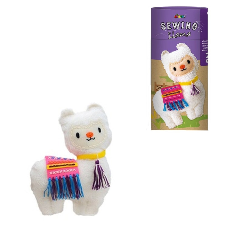 AVENIR Παιδικό Σετ Ραπτικής Κούκλα Diy Avenir Sewing Doll Lama