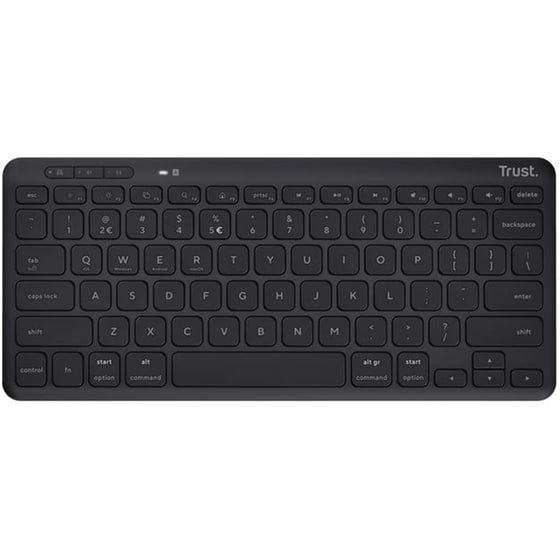 Trust Lyra Compact Ασύρματο Bluetooth Πληκτρολόγιο - Black (US) image 0