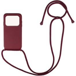 Θήκη Xiaomi Poco M4 Pro 4G - My Colors Carryhang Με Κορδόνι  - Μπορντό
