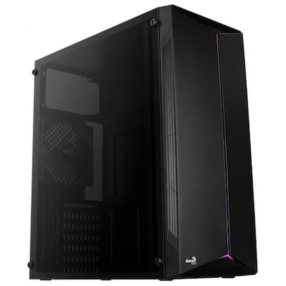 Κουτί Desktop Aerocool Split Midi-Tower - Μαύρο image 2