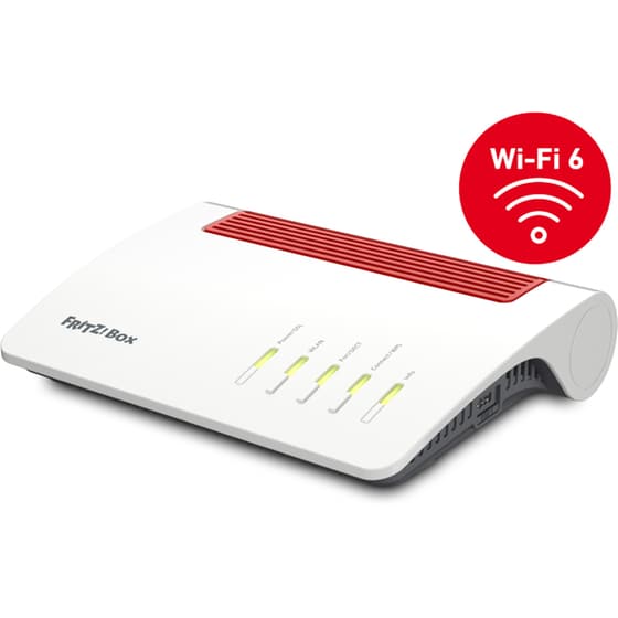 AVM FRITZ!Box 7590 AX Router Wi-Fi 6 Dual Band (2.4 & 5GHz) με υποδοχή DSL, Ethernet, USB 3.0 image 2