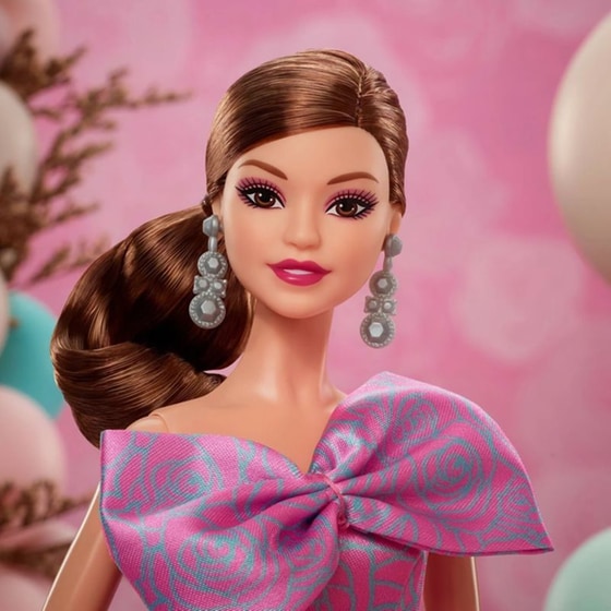 Συλλεκτική Κούκλα Mattel Barbie Birthday Wishes image 3