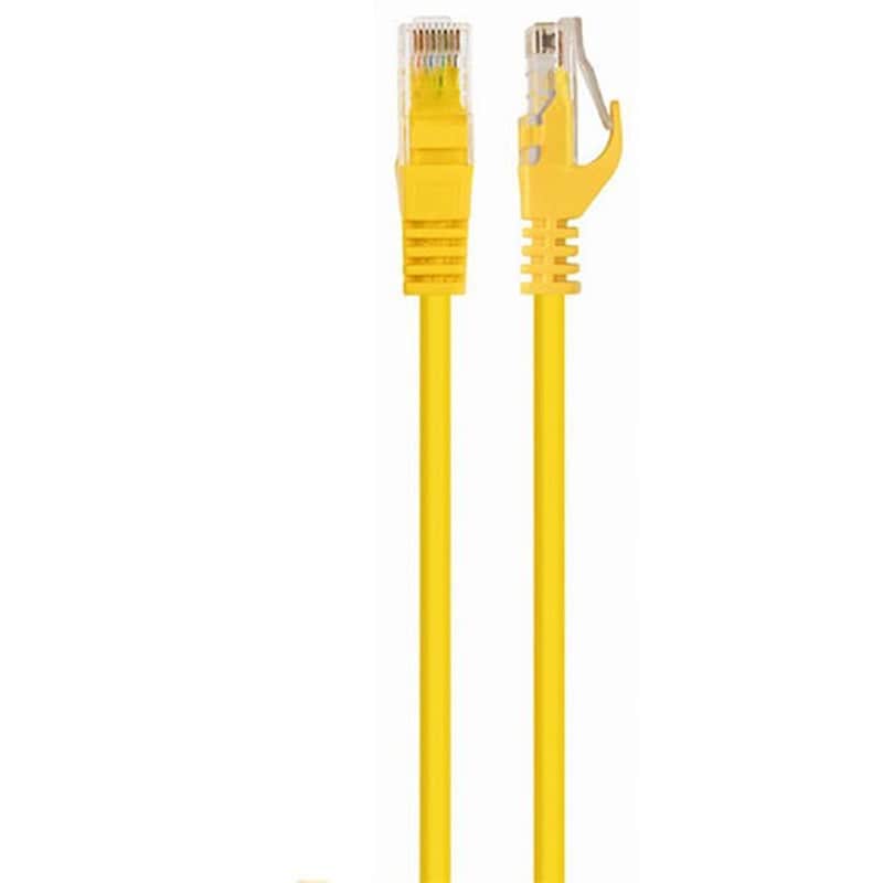 CABLEXPERT Καλώδιο δικτύου Cablexpert PP6U-3M/Y U/UTP 3m - Κίτρινο