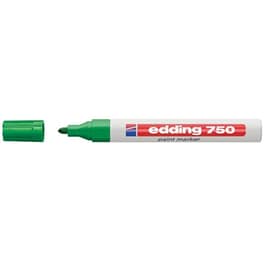 Μαρκαδόρος Ανεξίτηλος Edding 750 Πράσινο 2.0-4.0 mm