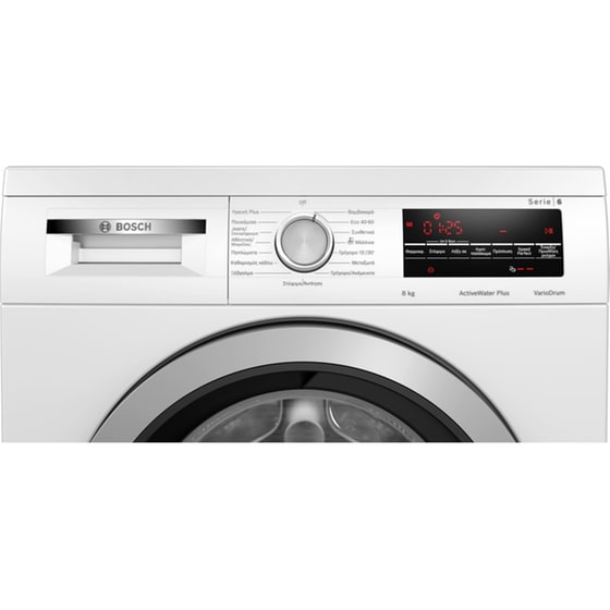BOSCH WUU28T08GR 8 kg 1.400 Στροφές Λευκό Πλυντήριο Ρούχων image 4