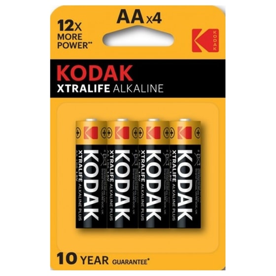 KodakΑλκαλικές Μπαταρίες ΑΑ 1.5V 4τμχ image 0