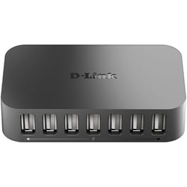 D-Link DUB-H7 USB Hub 7 σε 1 USB-A - Μαύρο