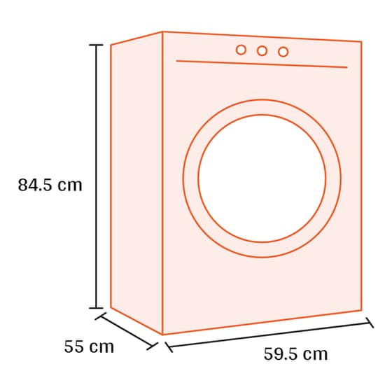 HISENSE WD5I1045BBQ 10.5kg/6kg Μαύρο Πλυντήριο Στεγνωτήριο image 1