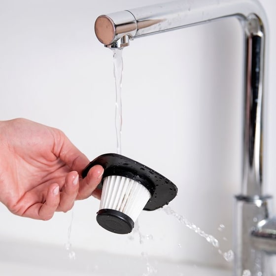 ΙΖΖΥ CYCLONIC POWER IZ-4005 22.2 V 0.5 lt Μαύρο Σκουπάκι Χειρός image 6