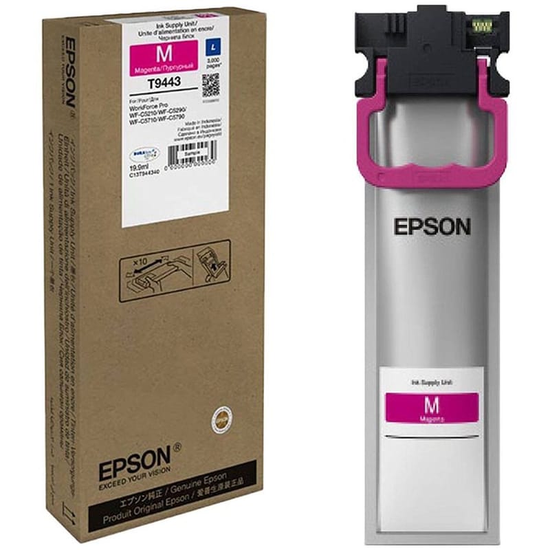 EPSON Epson T9443 Ματζέντα Μελάνι Εκτυπωτή C13T944340