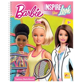 Σετ Ζωγραφικής Barbie Sketch Book Inspire Your Look