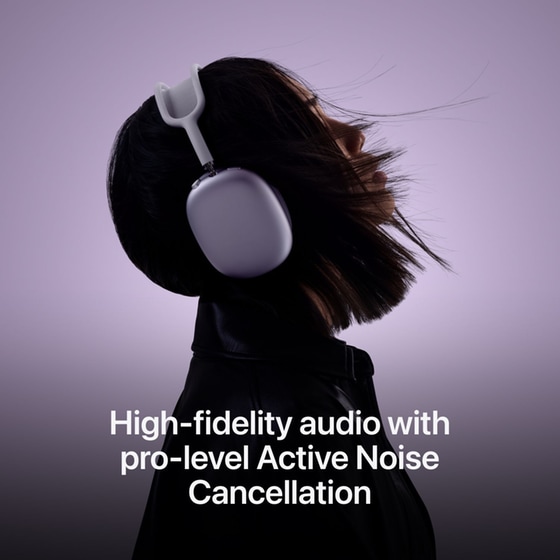 Apple AirPods Max Ασύρματα Ακουστικά Κεφαλής 2nd Gen - Starlight image 3