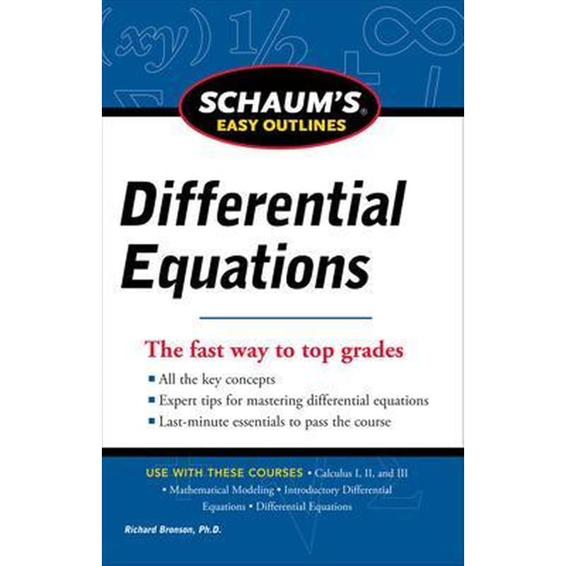 Schaums Easy Outline of Differential Equations, Revised Edition