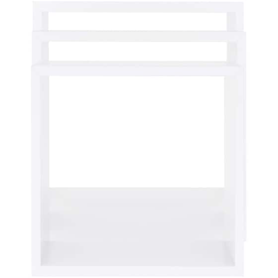 Ράφια Τοίχου VidaXL από MDF 30x10x30 cm 3 Τμχ - Λευκό image 4
