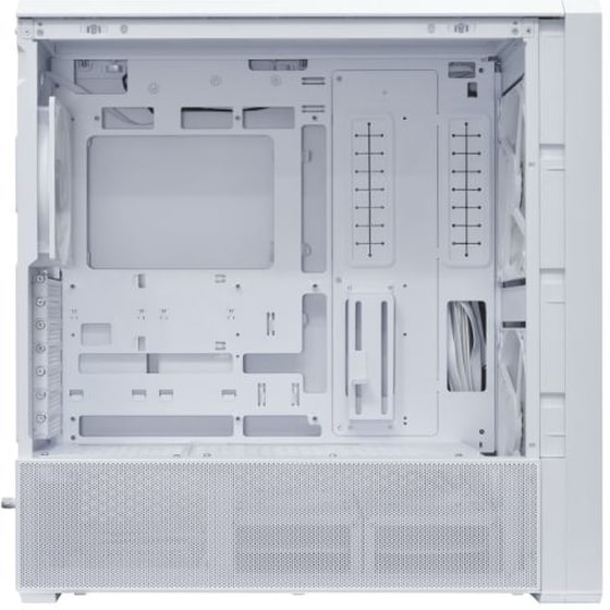 Κουτί Desktop Lian Li Lancool 217 INF Gaming Midi Tower με Πλαϊνό Παράθυρο και ARGB Φωτισμό - White image 3