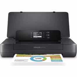 HP OfficeJet 200 Έγχρωμος Φορητός Εκτυπωτής Inkjet A4 με WiFi (CZ993A)