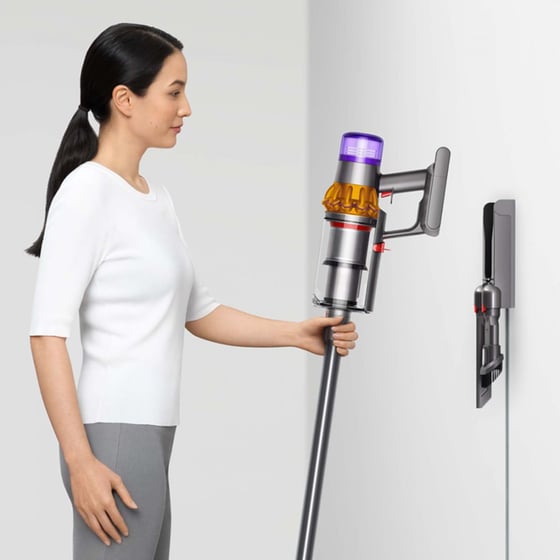 DYSON V15 Detect Absolute 25.2 V 0.76 L Gold/Iron/Gold Σκούπα Stick image 5