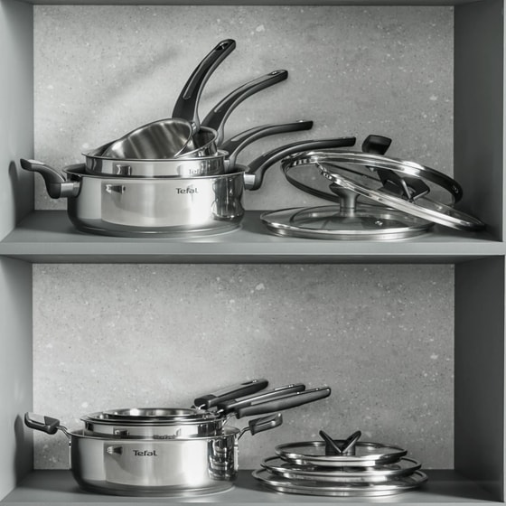 Κατσαρόλες TEFAL E3284644 24 cm Inox image 9