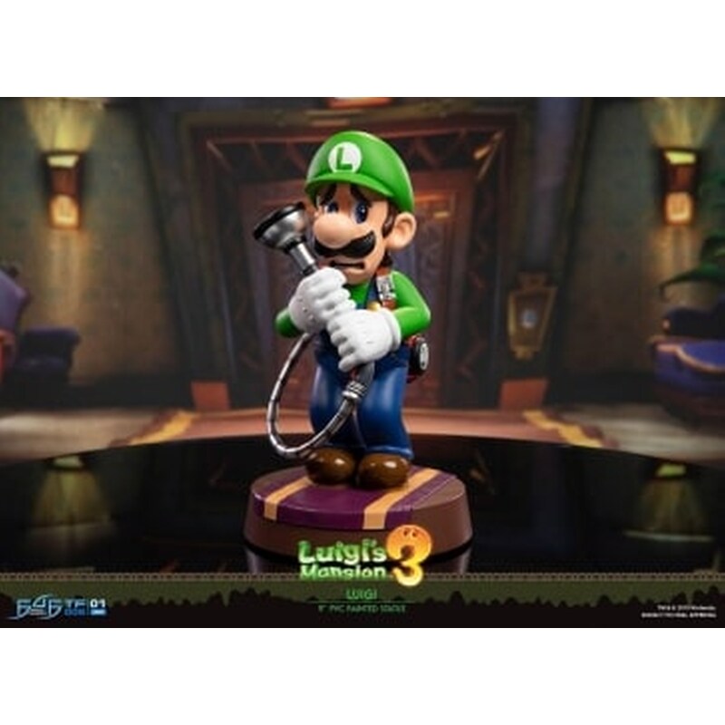 First 4 Figures Luigis Mansion 3 – Luigi Pvc Statue (23cm) (lm03st)