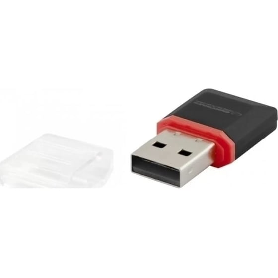 Esperanza EA134K MicroSD Card Reader Μαύρο image 2