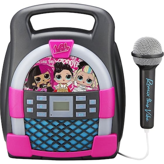 Ekids Lol Surprise Karaoke Και Ασύρματο Μικρόφωνο Για Παιδιά Και Εφήβους Με Ενσωματωμένη Μουσική image 2