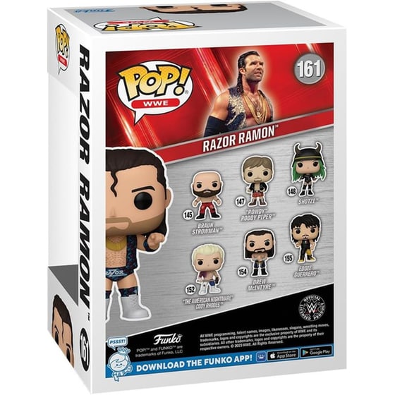 Funko Pop! WWE - WWE Razon Ramon #161 image 1
