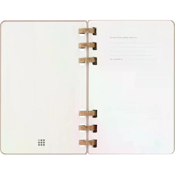 Ημερολόγιο Σπιράλ Moleskine 2026 12Μ Large Spiral Almond Hard image 3