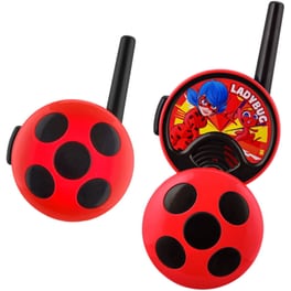 Walkie Talkie Ekids Miraculous Ladybug Σετ 2 Για Παιδιά And Ενήλικες Με Ενσωματωμένο Μεγάφωνο Και Εμβέλεια 150 Μέτρων (‎mc-207) (μαύρο/κόκκινο)