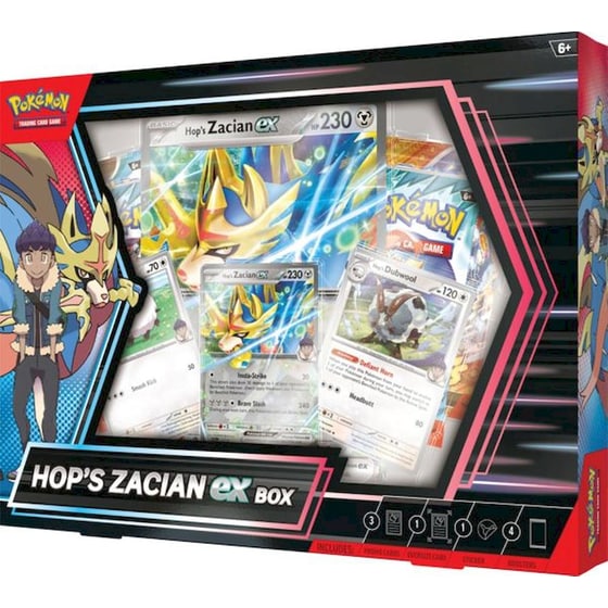 Pokémon TCG: Hop's Zacian ex Box image 0