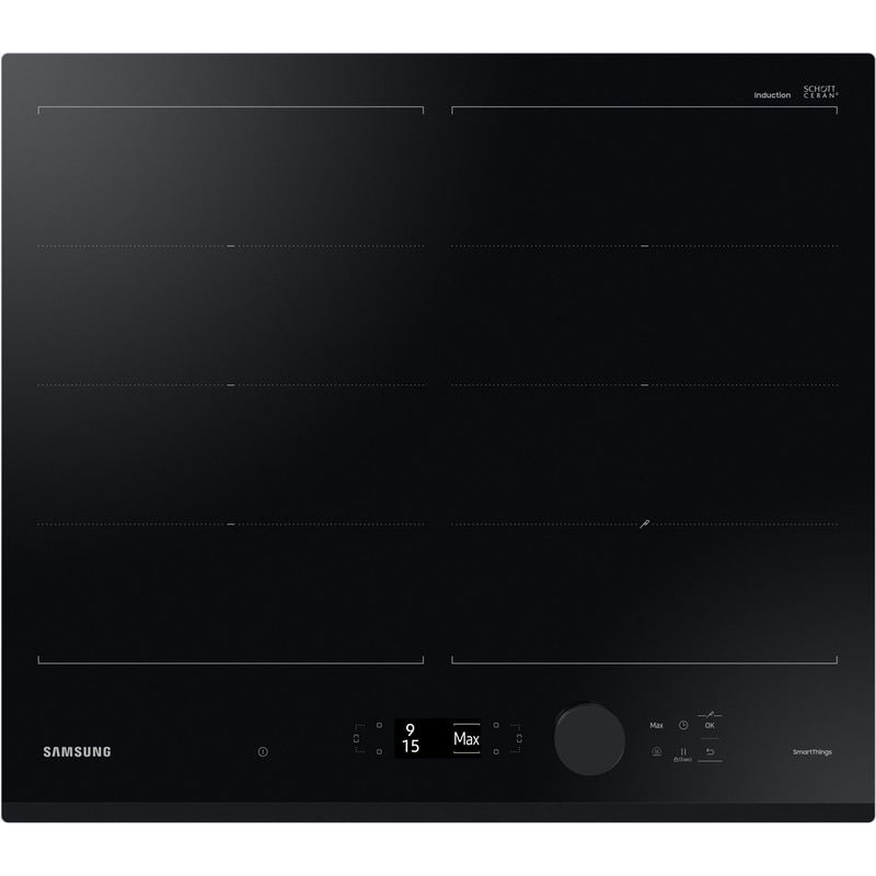 SAMSUNG NZ64B7799GK/U2 59 cm Μαύρο Εστία Επαγωγική Αυτόνομη