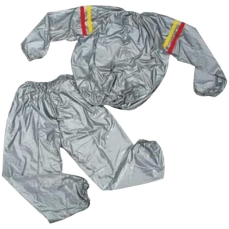 OEM Φόρμα Αδυνατίσματος - Σάουνα Εφίδρωσης Unisex One Size - Ασημί