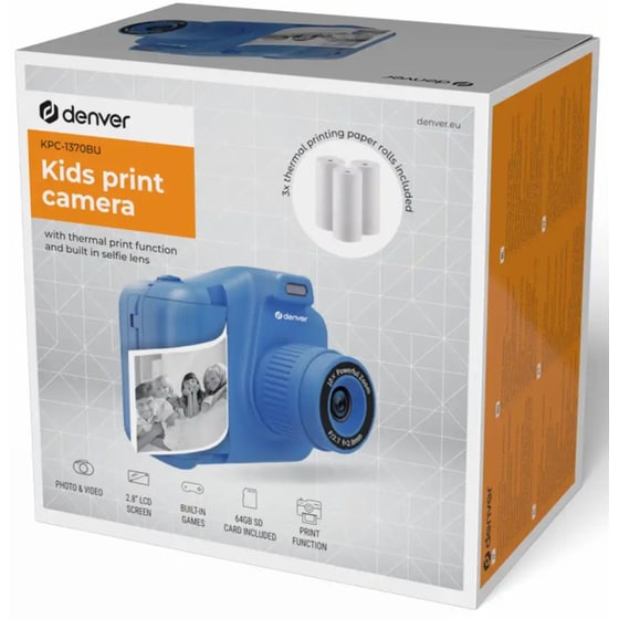 Instant Camera Denver KPC-1370BU - Μπλε image 9