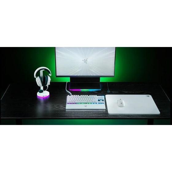 Razer Huntsman V3 Pro Tenkeyless Οπτικό Gaming Ενσύρματο Πληκτρολόγιο RGB Λευκό (US) image 5