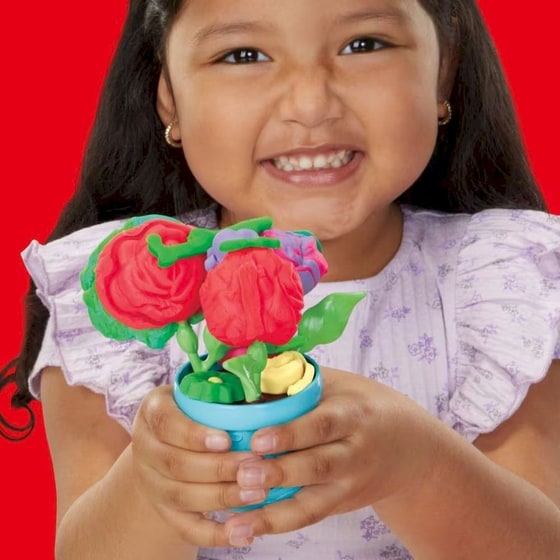 Hasbro Play-Doh Blooming Flowers Playset (G0492) image 3