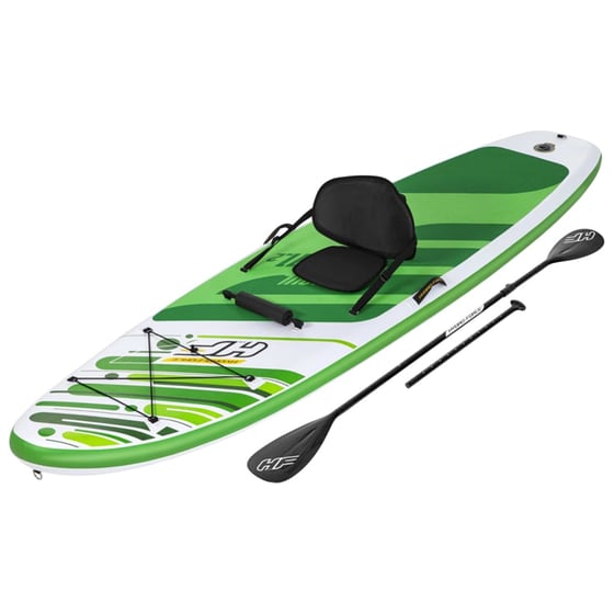 Φουσκωτή Σανίδα SUP Bestway Hydro-Force Freesoul Tech Convertible 340x89cm - Πράσινη image 2