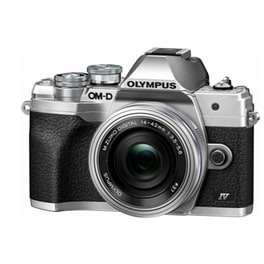 Φωτογραφική Μηχανή Mirrorless Olympus E-M10 IV SLV Kit 14-42mm f/3.5-5.6 - Ασημί